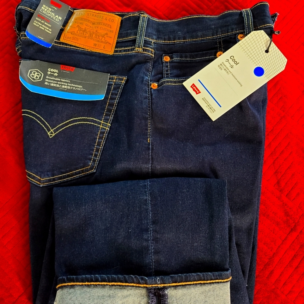 Levi's 505 Cropped Jeans